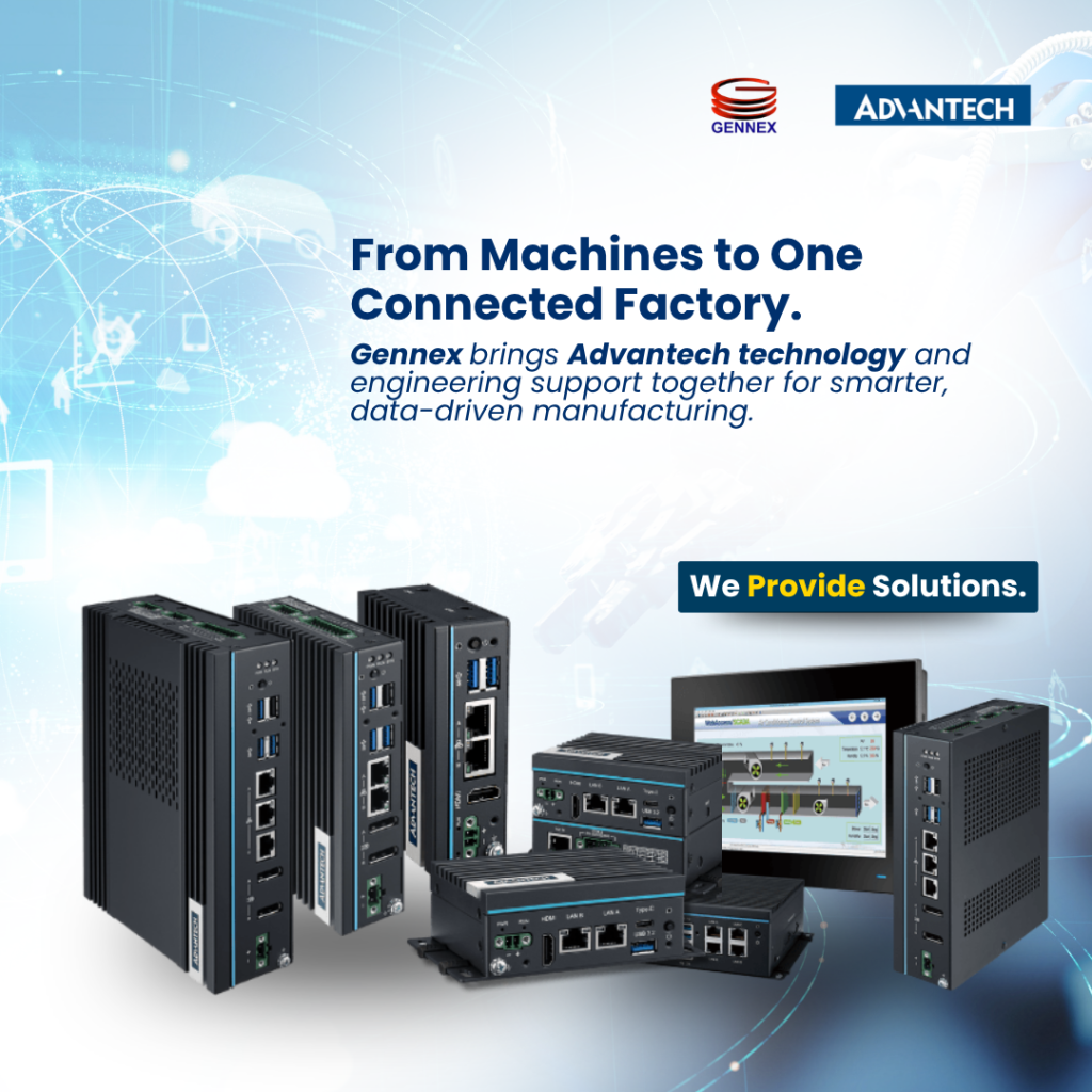 Industrial Automation Integration with Advantech through Gennex